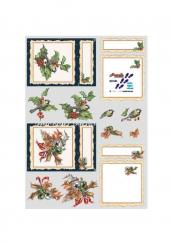 LeSuh 3D Etappen Bogen Blaumeise im Rahmen 