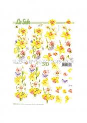 LeSuh 3D Etappen Bogen Blumen - Tulpen 