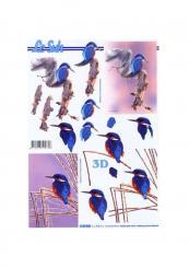 LeSuh 3D Etappen Bogen Eisvogel 