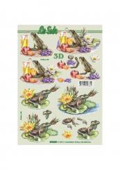 LeSuh 3D Etappen Bogen Frosch 