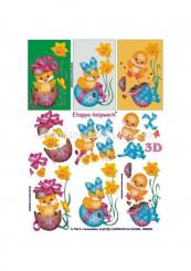 LeSuh 3D Etappen Bogen Kücken 