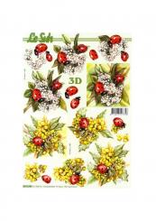 LeSuh 3D Etappen Bogen Marienkäfer 