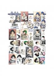 LeSuh 3D Etappen Bogen Pierrots - klein 