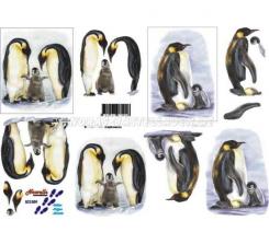 LeSuh 3D Etappen Bogen Pinguine 