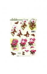 LeSuh 3D Etappen Bogen Schmetterling 