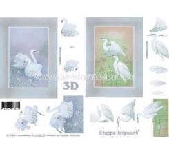 LeSuh 3D Etappen Bogen Schwan 