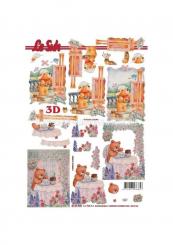 LeSuh 3D Etappen Bogen Teddys 