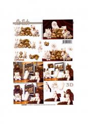 LeSuh 3D Etappen Bogen Tiere 