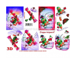 LeSuh 3D Etappen Bogen Weihnachts-Ente 