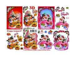 LeSuh 3D Etappen Bogen Weihnachts- Enten 