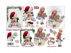 LeSuh 3D Etappen Bogen Weihnachtskinder 
