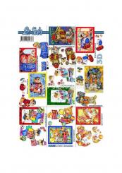 LeSuh 3D Etappen Bogen kleine Bären 