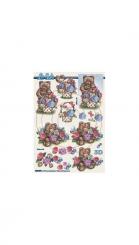 LeSuh 3D Etappenbogen Bärchen 