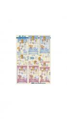 LeSuh 3D Etappenbogen Bärchen im Schrank 