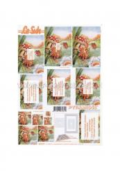 LeSuh 3D Pyramiden Bogen Frosch 