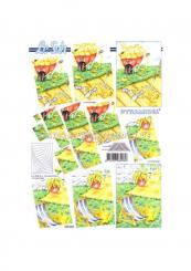 LeSuh 3D Pyramiden Bogen Garten 