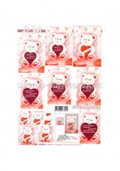 LeSuh 3D Pyramiden Bogen Herz Teddy 