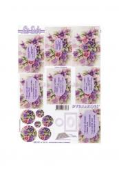 LeSuh 3D Pyramiden Bogen Hortensie 