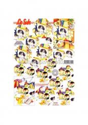 LeSuh 3D Pyramiden Bogen Hündchen/ Kätzchen 