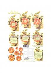 LeSuh 3D Pyramiden Bogen Rosen 