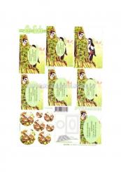 LeSuh 3D Pyramiden Bogen Specht 