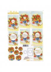 LeSuh 3D Pyramiden Bogen Tulpen 