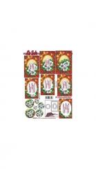 LeSuh 3D Pyramiden Bogen Weihnachten 