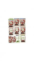 LeSuh 3D Pyramiden Bogen Weihnachtsbären 