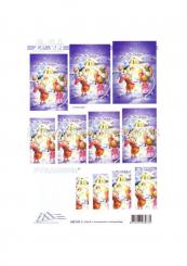 LeSuh 3D Pyramiden Bogen Weihnachtskinder 