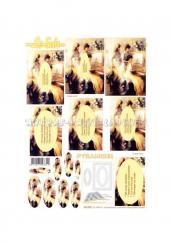 LeSuh 3D Pyramiden Bogen Winter Damen 