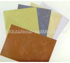 Lesuh 10 Metallic-Perlmutt Briefumschläge Rosen Gold Gold