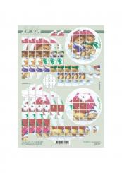 Lesuh 3D Squares Bärchen 