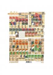 Lesuh 3D Squares Blumen 