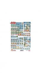 Lesuh 3D Squares Schneemann 