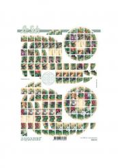 Lesuh 3D Squares Weihnachtskränze 