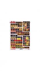 Lesuh 3D Squares Weihnachtsmann 