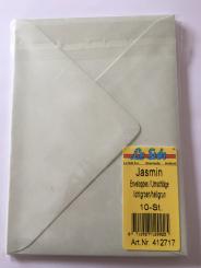 Lesuh Kartenpapier o. Briefumschläge Jasmin Metallic-Perlmutt Briefumschläge hellgrün Briefumschläge hellgrün