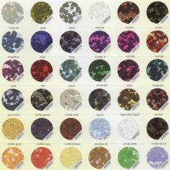 Lesuh Pailletten glatt ø 6mm / ca. 600 Stück 