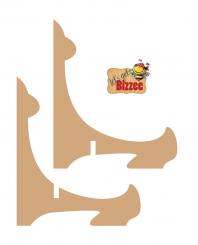 Let's get Bizzee Halter 3 Paar MDF 