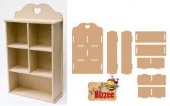 Let's get Bizzee Kabinett MDF 148 x 247 x 54MM 