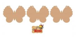 Let's get Bizzee Schmetterling (3 ST) MDF 200 x 150MM 