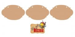 Let's get Bizzee Tag (3 ST) MDF 150 x 96MM 