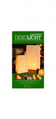 Luminaria 8 Deko-Licht-Tüten Tannenbaum, 26x15x9cm + 16x11x11cm / 4+4 
