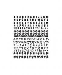 MAKING MEMORIES Slice Design Card Machine, Playground Alphabet 