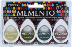 Tsukineko Memento Dew Drops Stempelkissen  4er Set - Central Park 