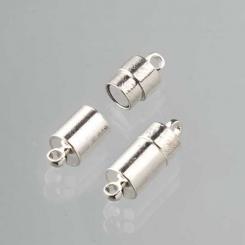 Magentschließe extra stark versilbert 20mm / 2 Stk. / Nickelfrei 