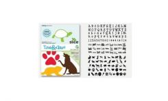 Making Memories Slice Design Card MS+ paws & claws 