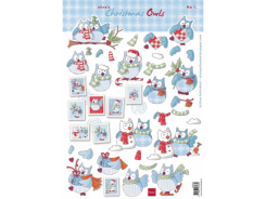 Marianne Design 3D Schneidebogen Elines Weihnachtseulen 1 