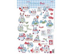 Marianne Design 3D Schneidebogen Elines Weihnachtseulen 2 