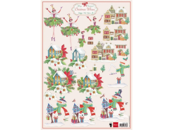 Marianne Design 3D Schneidebogen Weihnachwünsche 2 